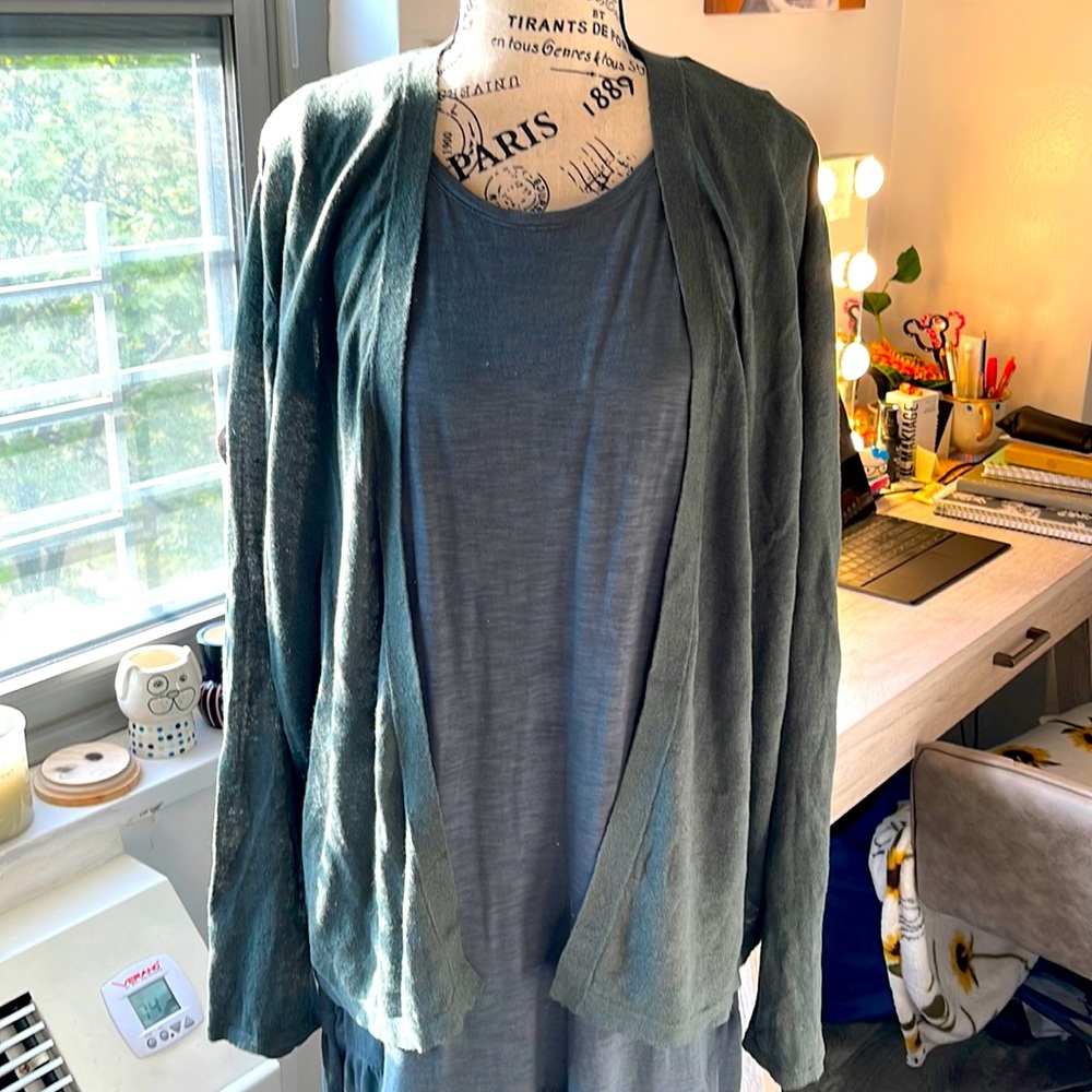 JJill Open Cardigan
